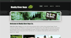 Desktop Screenshot of muddyriverhops.com